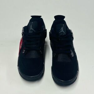 Jordan 4s black cats Men's Black Sneakers